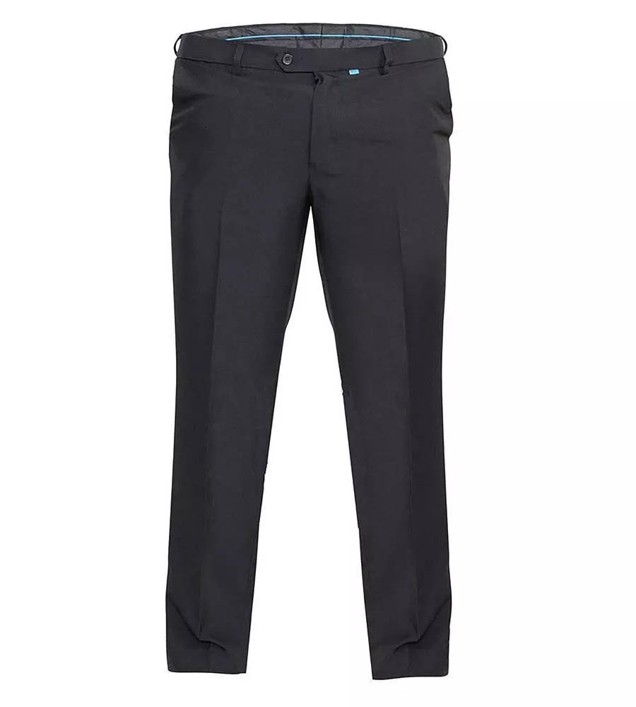 Mens Black Trousers With Adjustable Waist