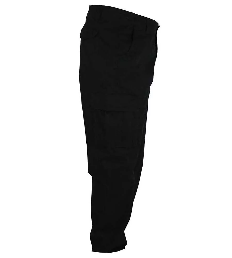 D555 Big Mens Peached Washed Cotton Cargo Trousers ROBERT