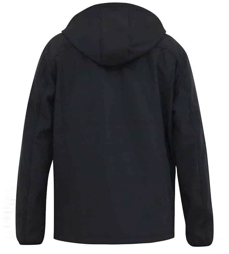 Plus Size Soft Shell Hooded Jacket (CHRISTOPHER)