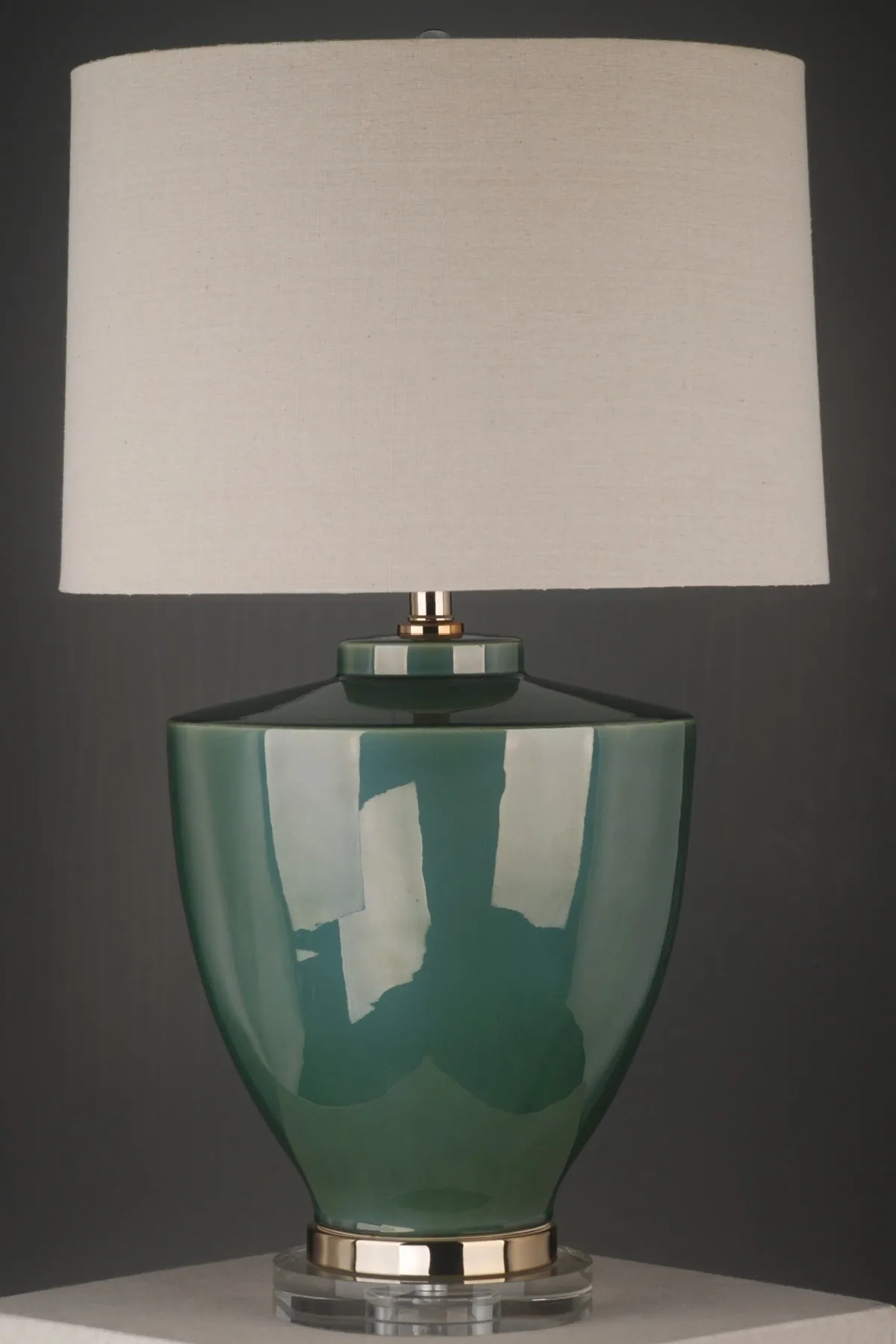 Danforth Olive Ceramic Table Lamp