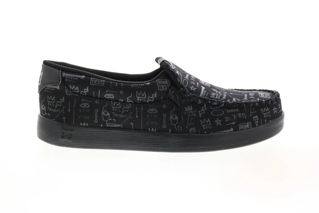 DC Basquiat Villain 2 Men's Black Collaboration Limited Sneakers