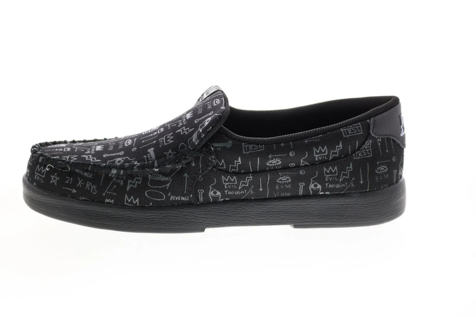 DC Basquiat Villain 2 Men's Black Collaboration Limited Sneakers