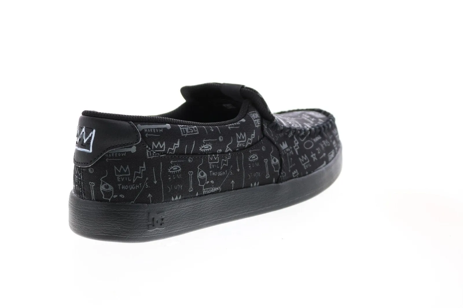 DC Basquiat Villain 2 Men's Black Collaboration Limited Sneakers