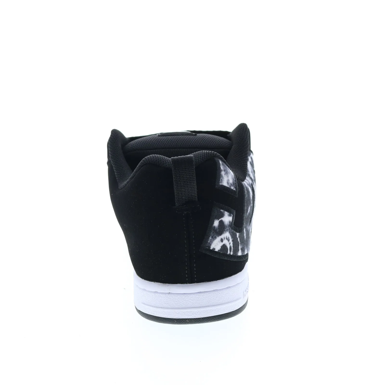 DC Court Graffik Black Nubuck Skate Shoes