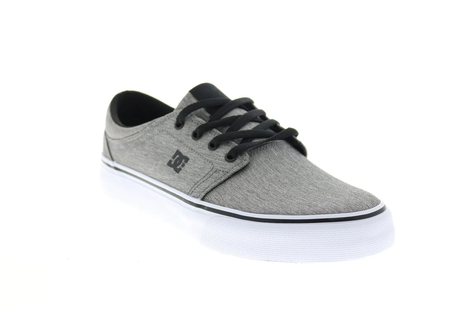 DC Trase TX SE ADYS300654-BHE Men's Gray Skate Sneakers