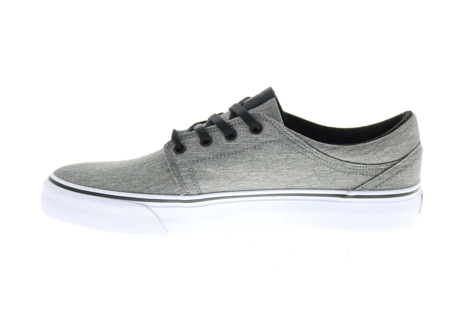 DC Trase TX SE ADYS300654-BHE Men's Gray Skate Sneakers