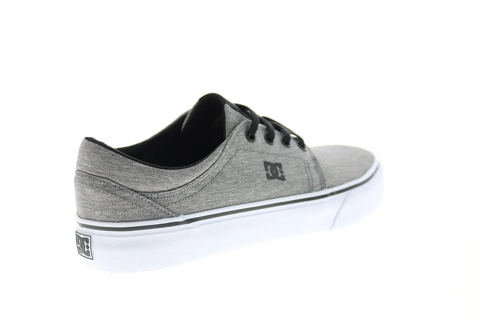 DC Trase TX SE ADYS300654-BHE Men's Gray Skate Sneakers