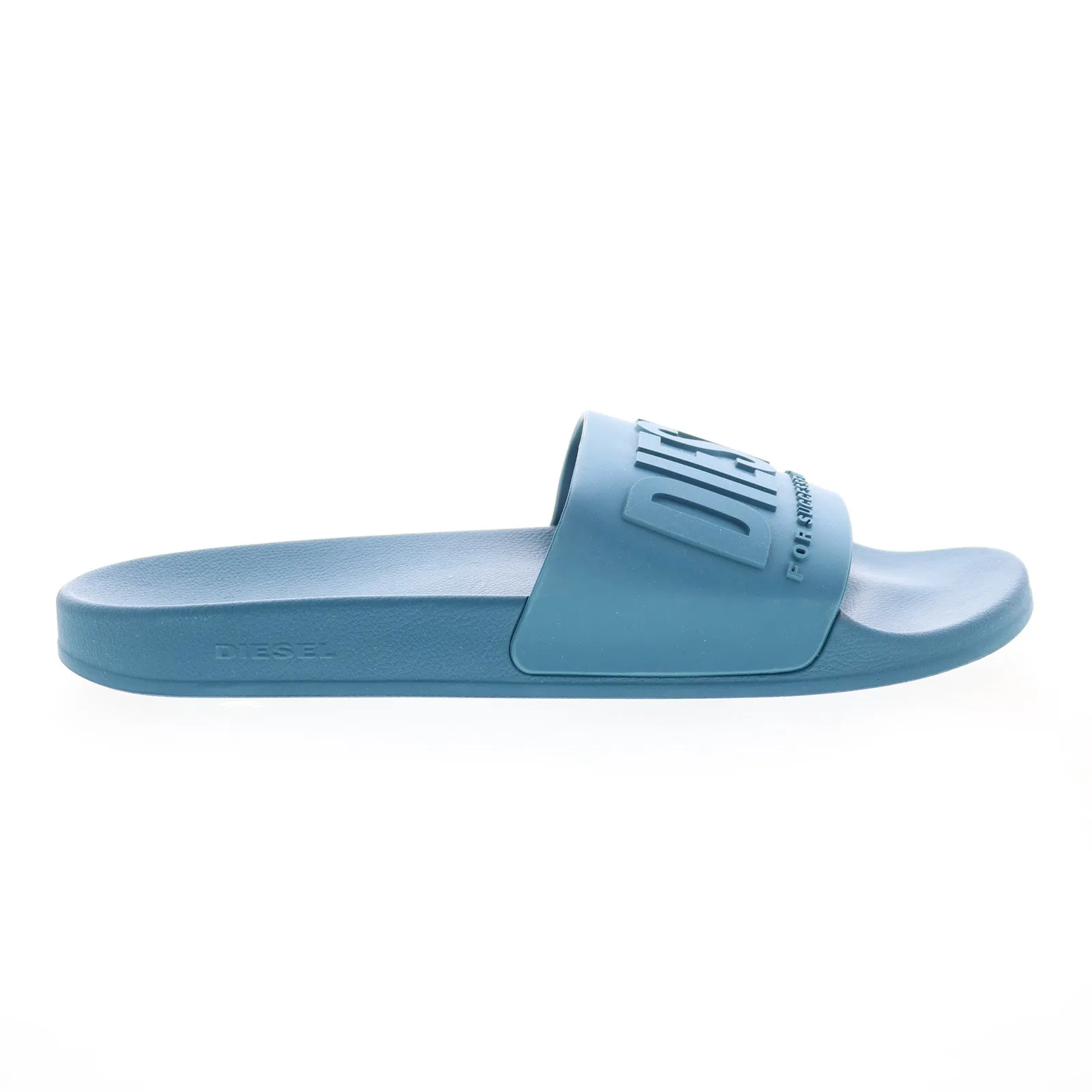 Diesel Sa-Mayemi Y02499-P3859-T6086 Mens Blue Slides Sandals Shoes