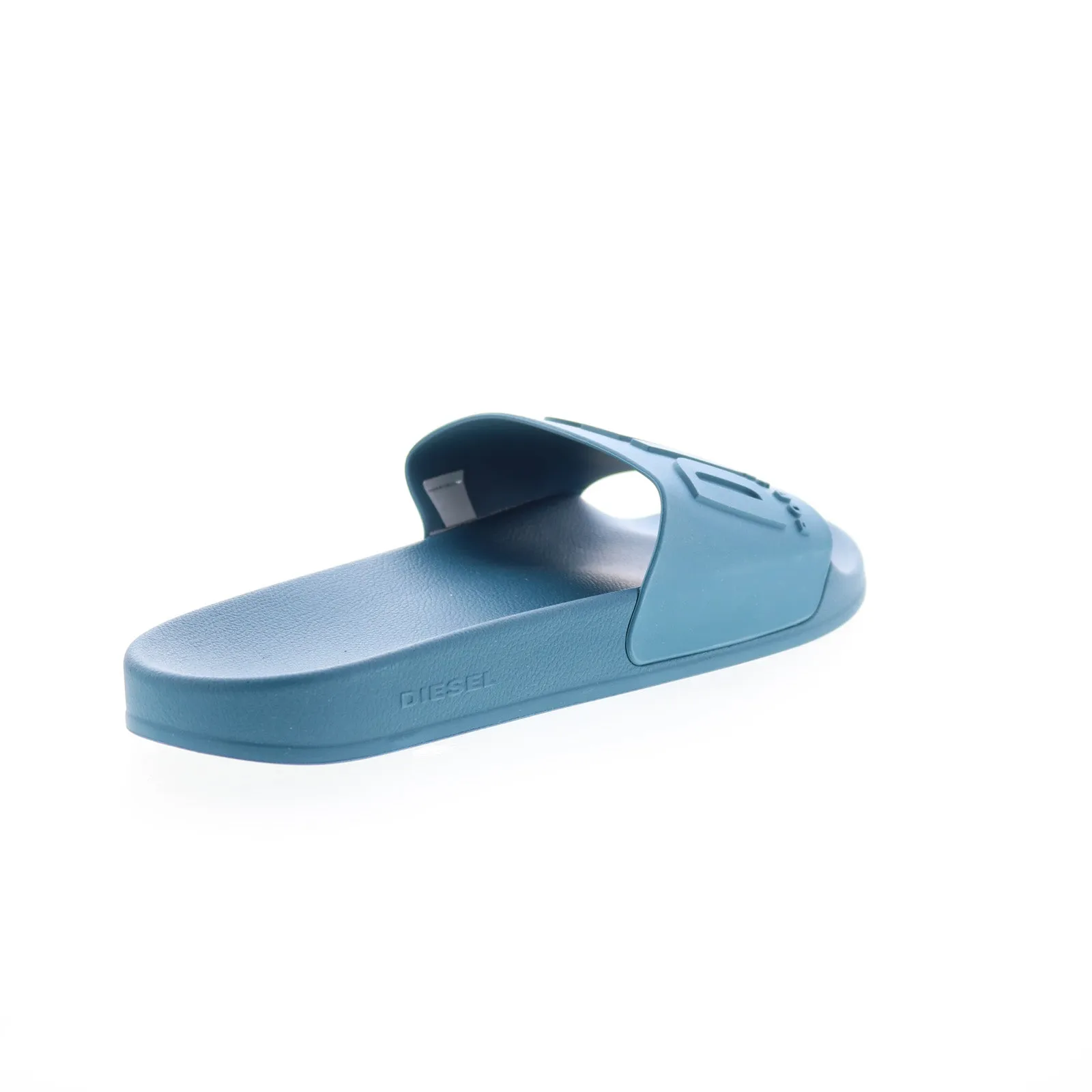 Diesel Sa-Mayemi Y02499-P3859-T6086 Mens Blue Slides Sandals Shoes