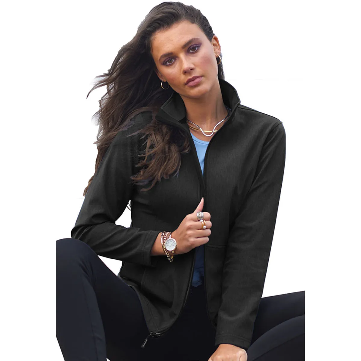 Edwards Black Soft Shell Jacket for Women