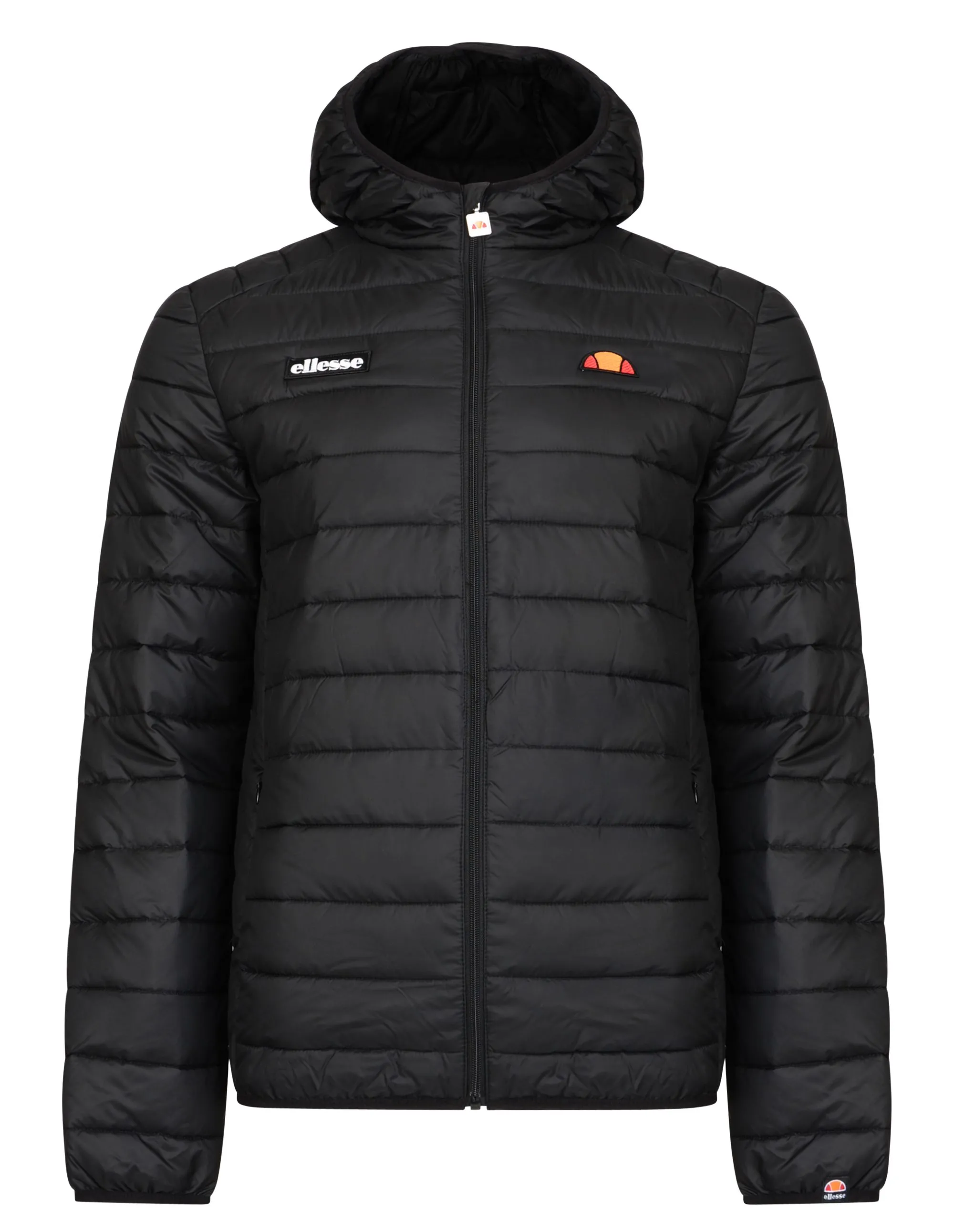 Anthracite Ellesse Lombardy Padded Puffer Jacket