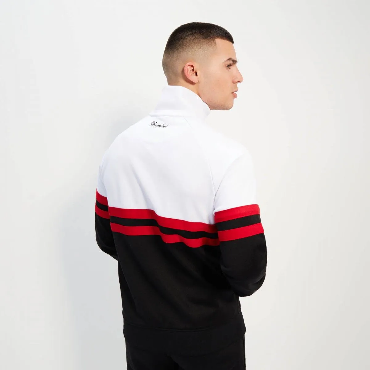 Ellesse Rimini Track Jacket White Black