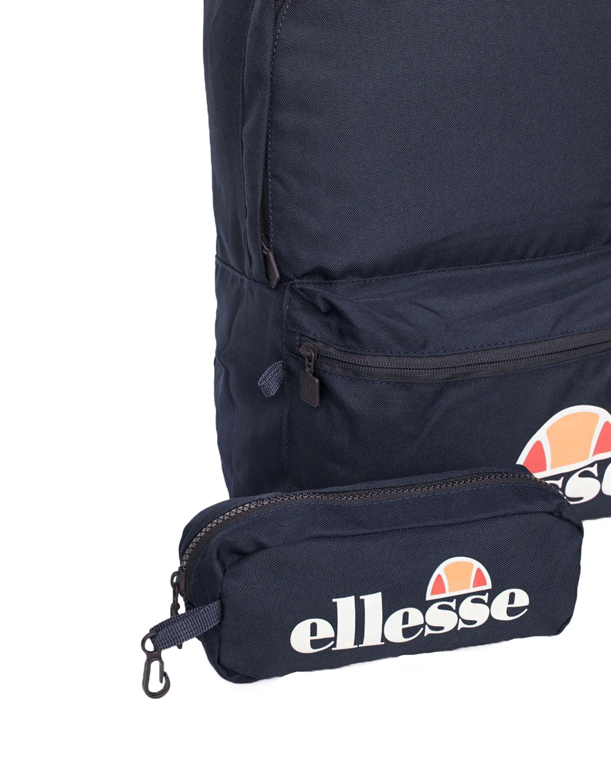 Ellesse Rolby School Backpack Pencil Case Bag Navy