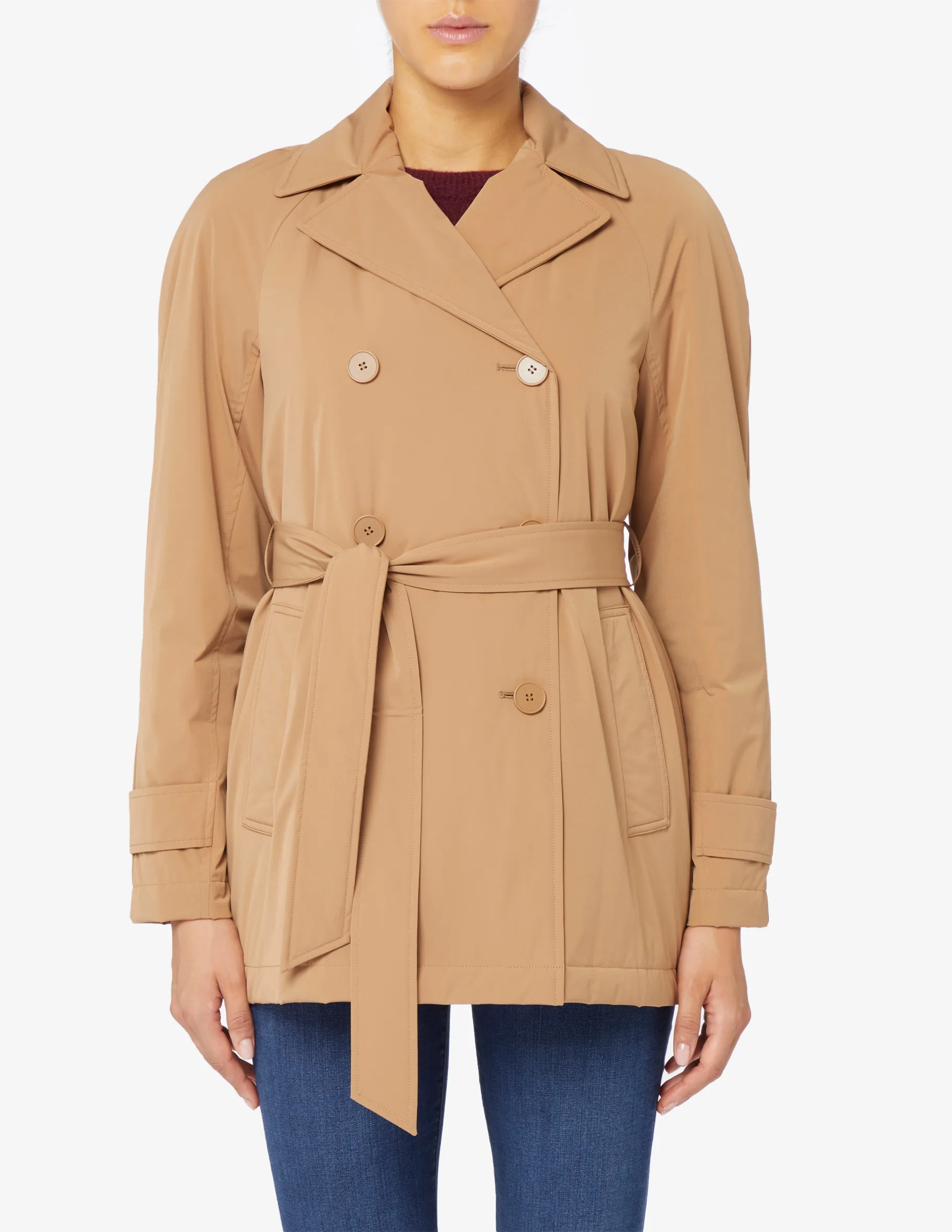 EMME Marella Padded Trench Coat - Shop Now!