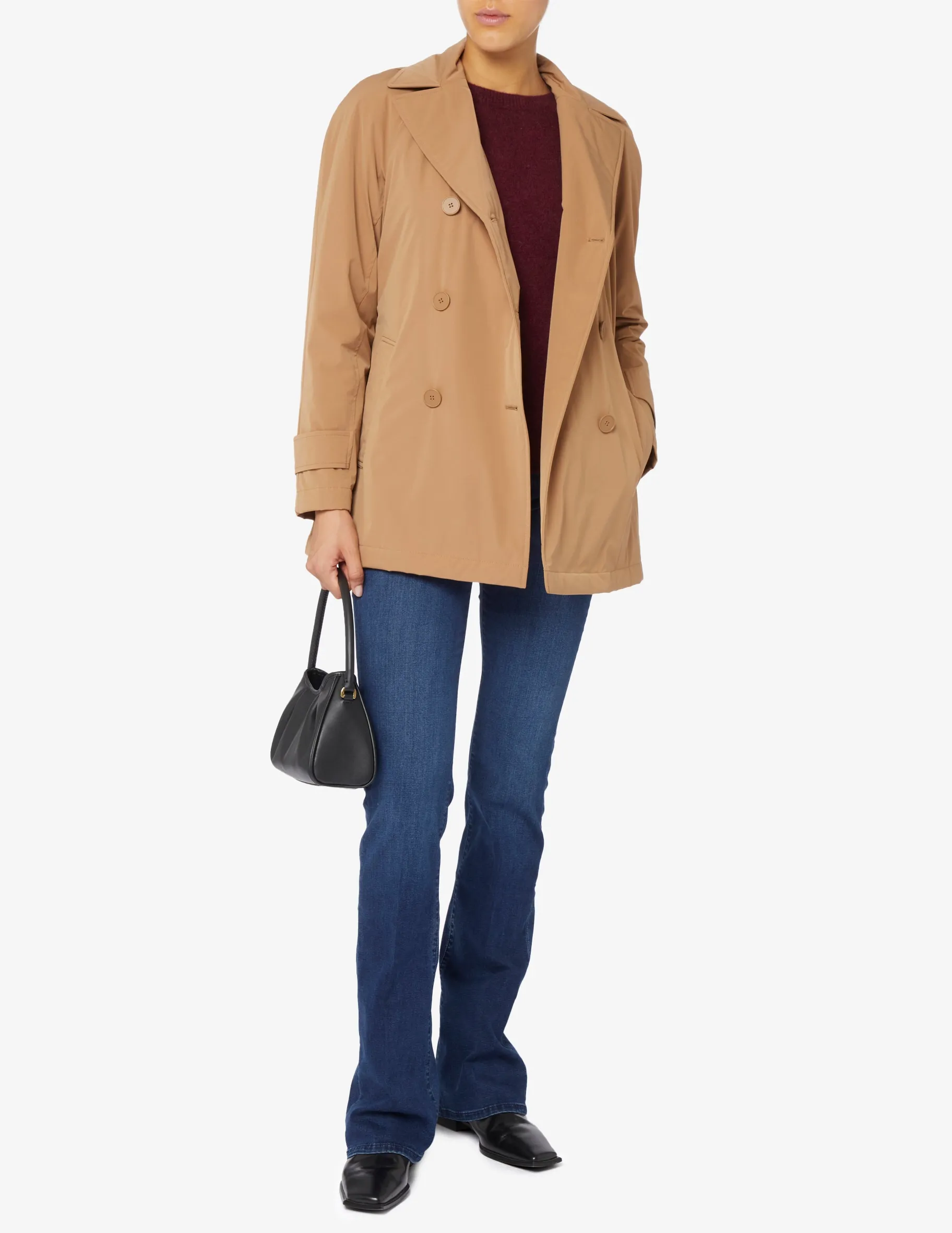 EMME Marella Padded Trench Coat - Shop Now!