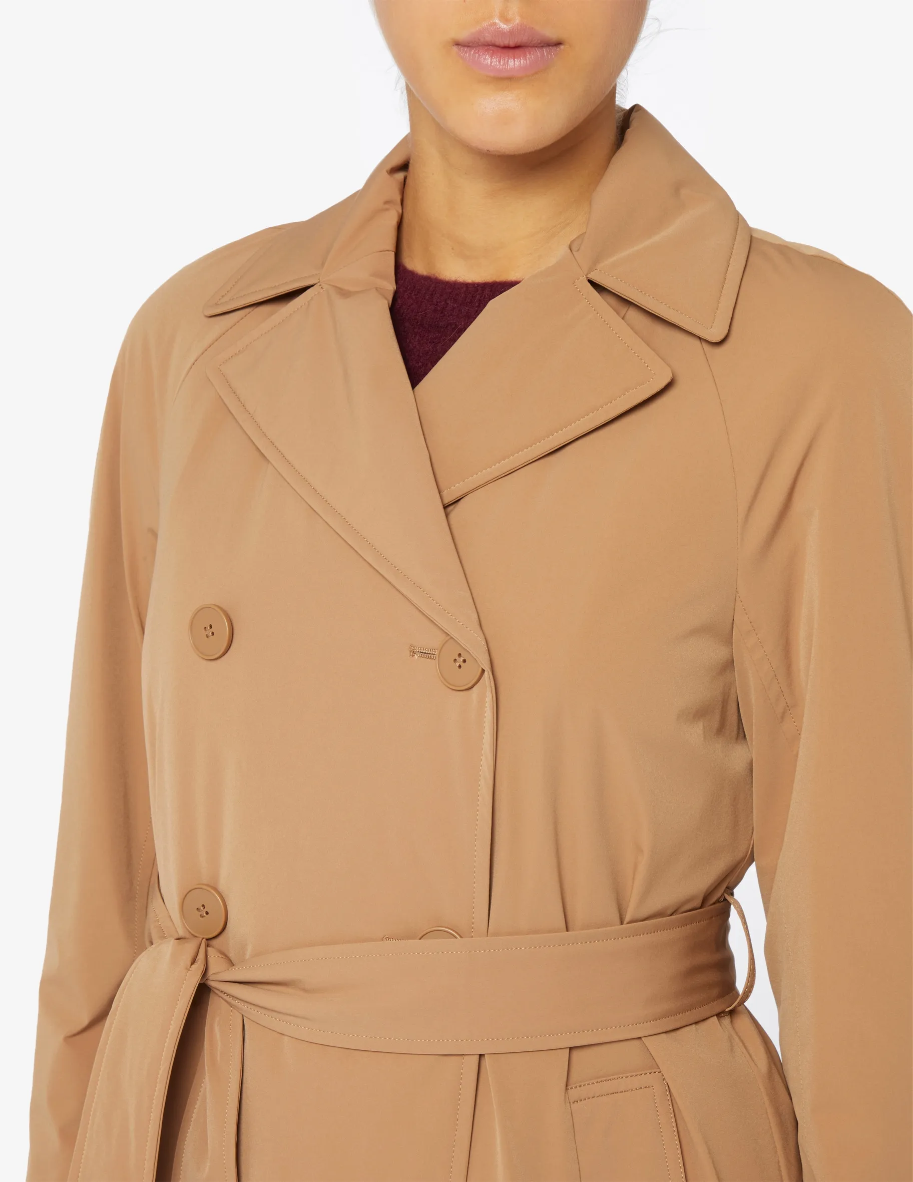 EMME Marella Padded Trench Coat - Shop Now!