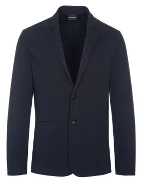 Dark Blue Emporio Armani Suit Jacket