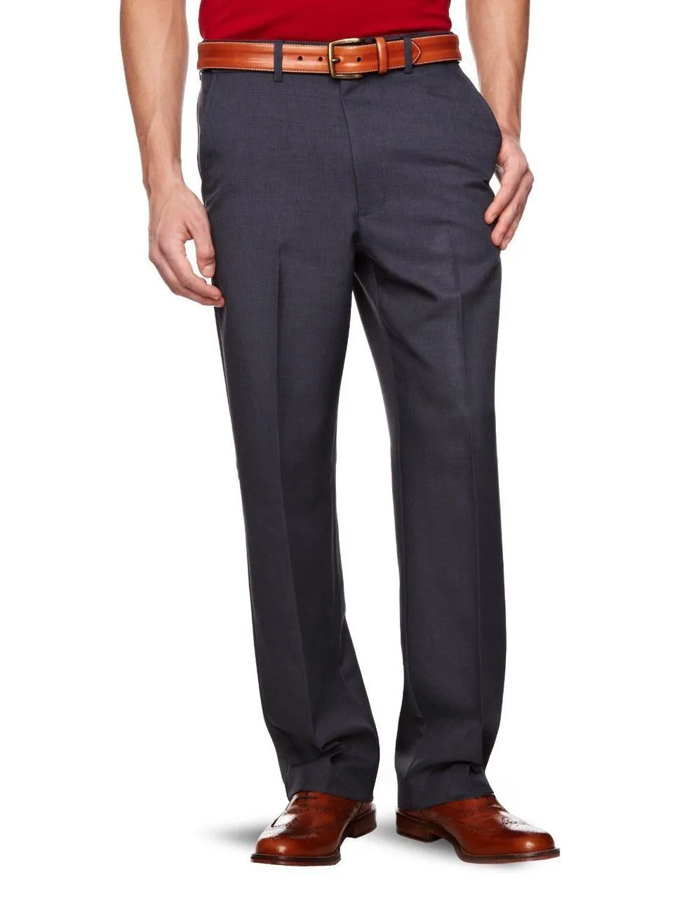 Farah Flexi Waist Blue Trousers