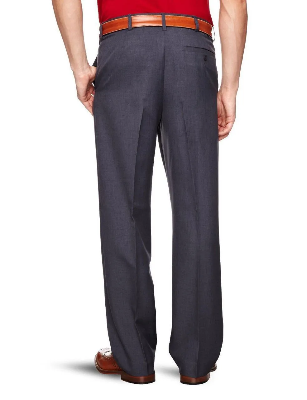 Farah Flexi Waist Blue Trousers