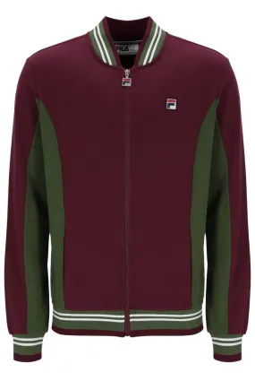 Fila Windsor Wine Track Jacket Settanta