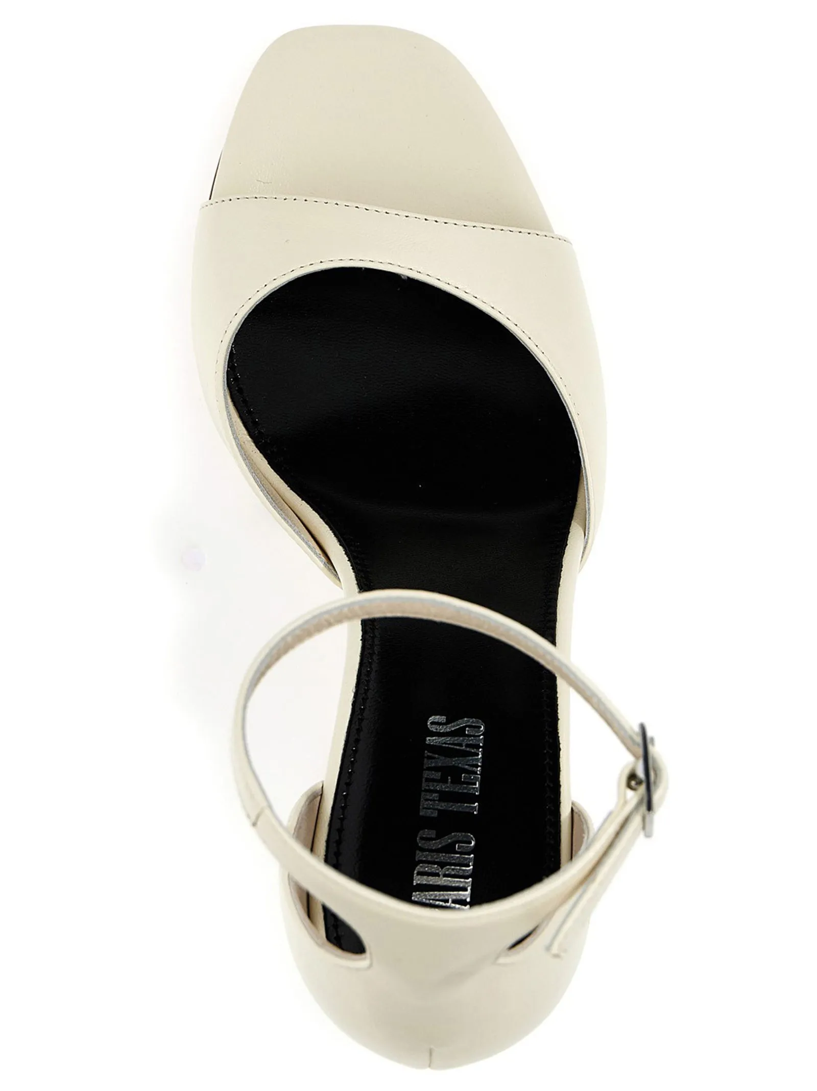 Fiona White Sandals