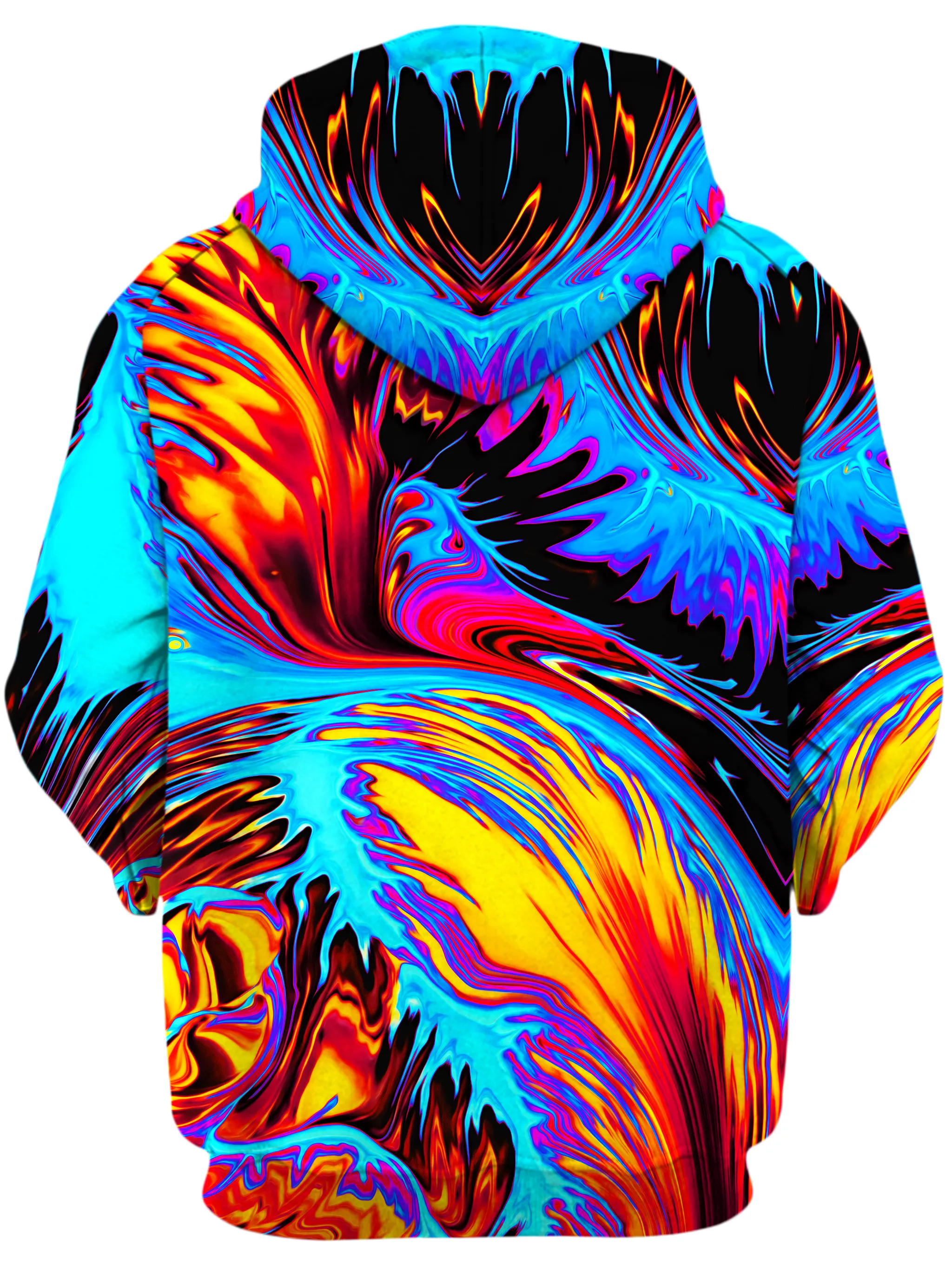 Firebird Plumage Gender-Neutral Zippered Hooded Sweatshirt