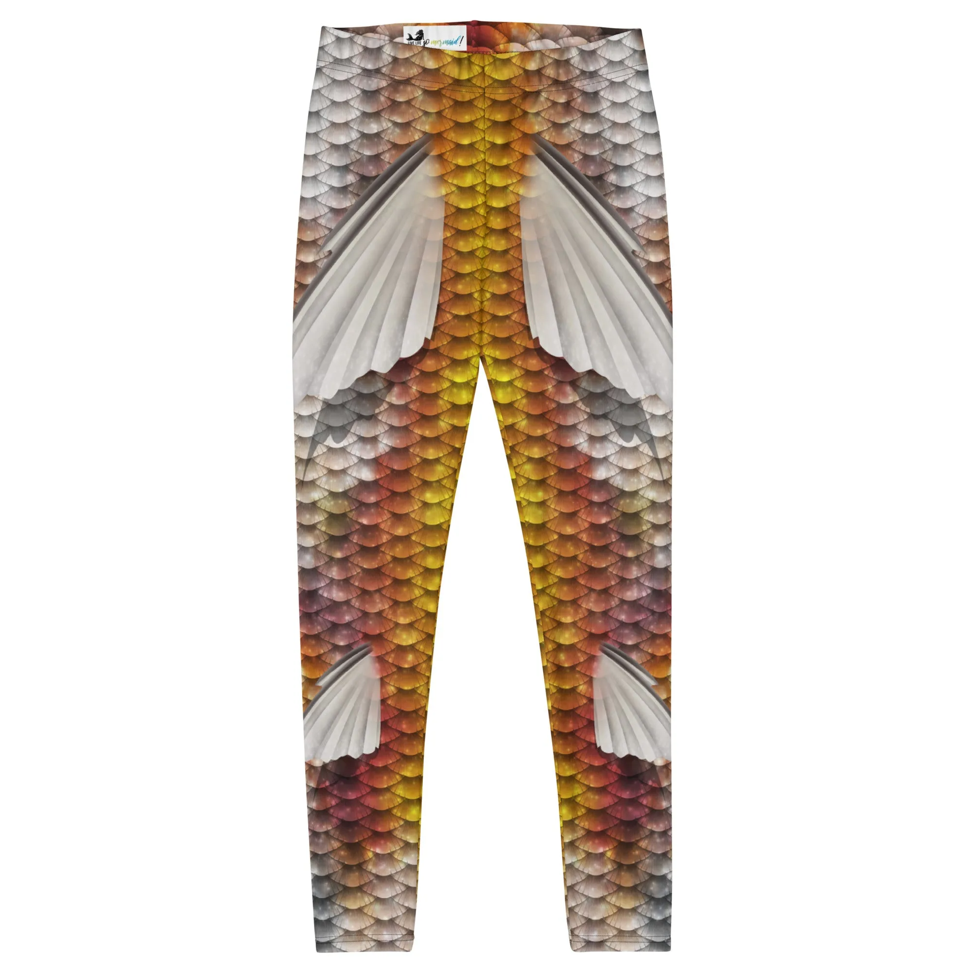 Flame Koi Merfolk Leggings