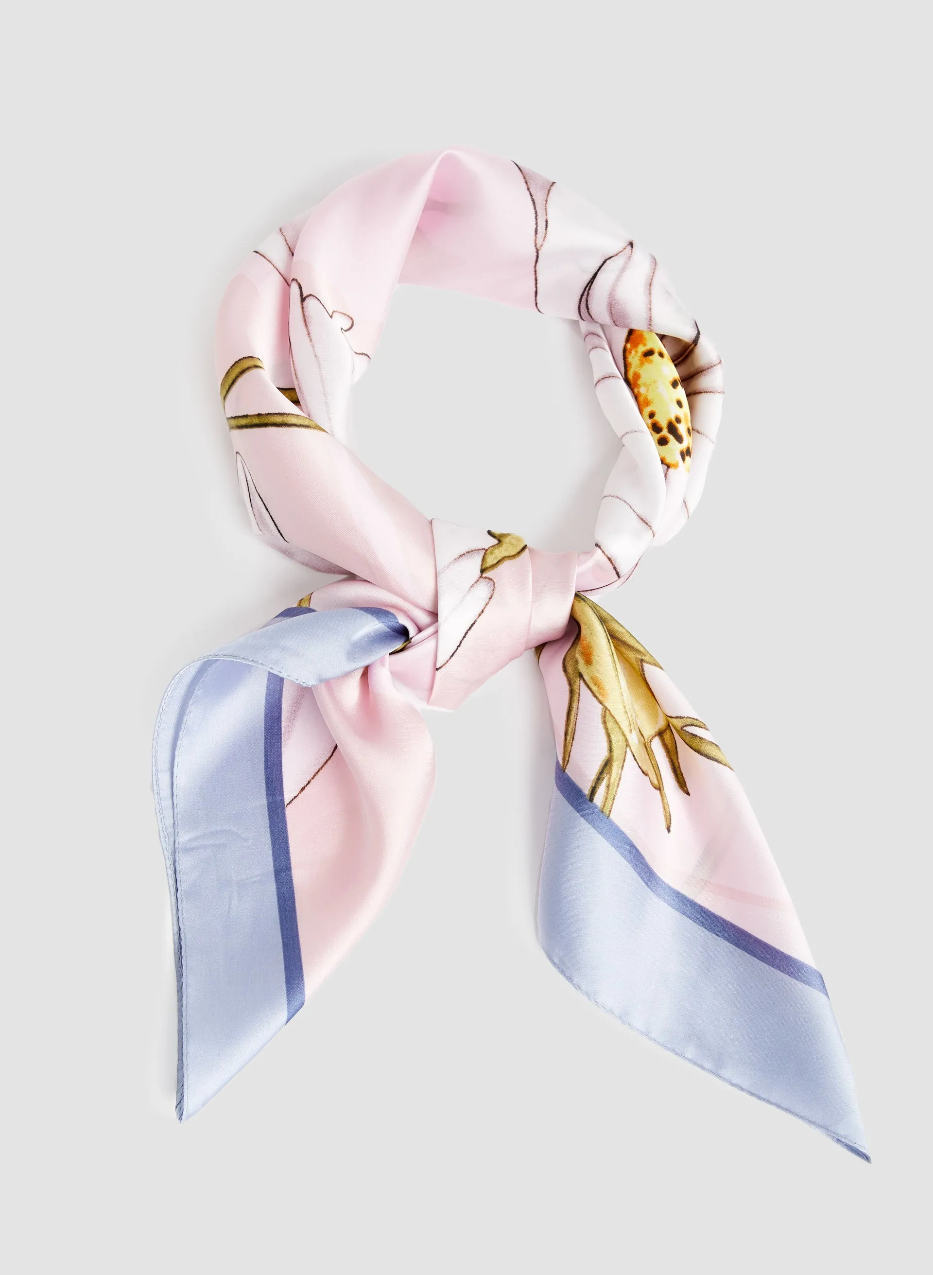 Flower Pattern Scarf