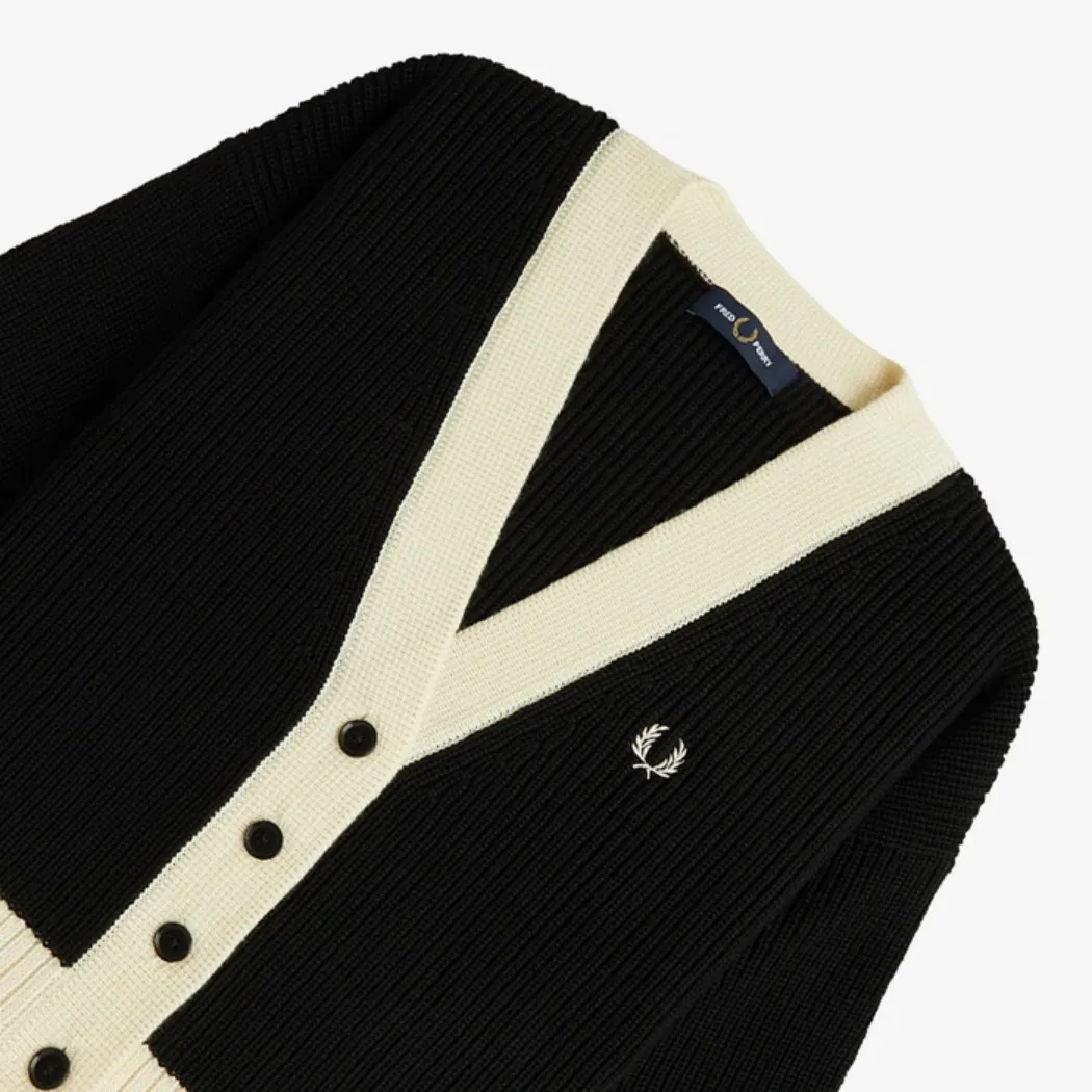 Fred Perry Cardigans | Casual Street Style Logo Sweatshirts