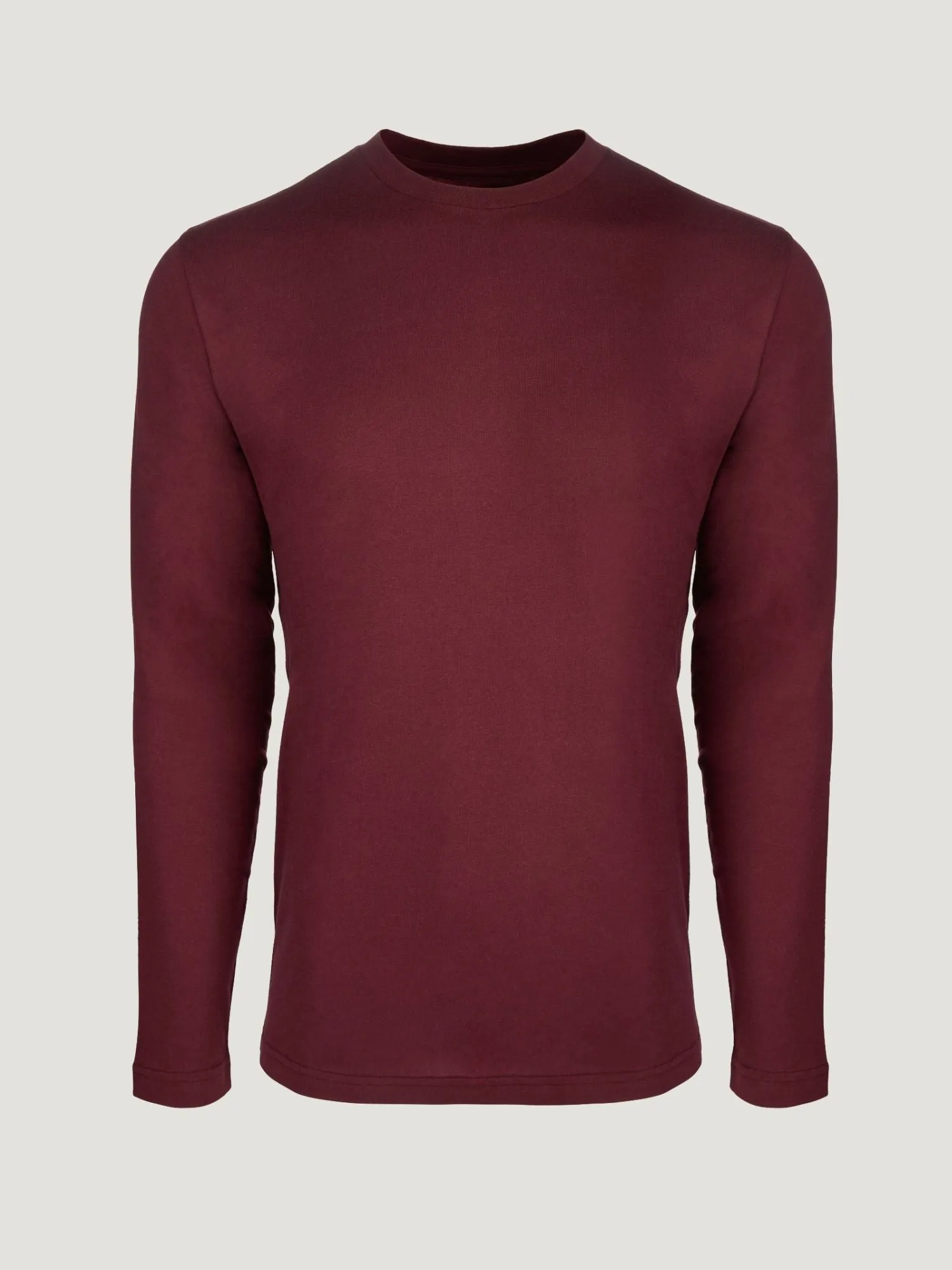 Garnet Long Sleeve Crew Neck Sweater