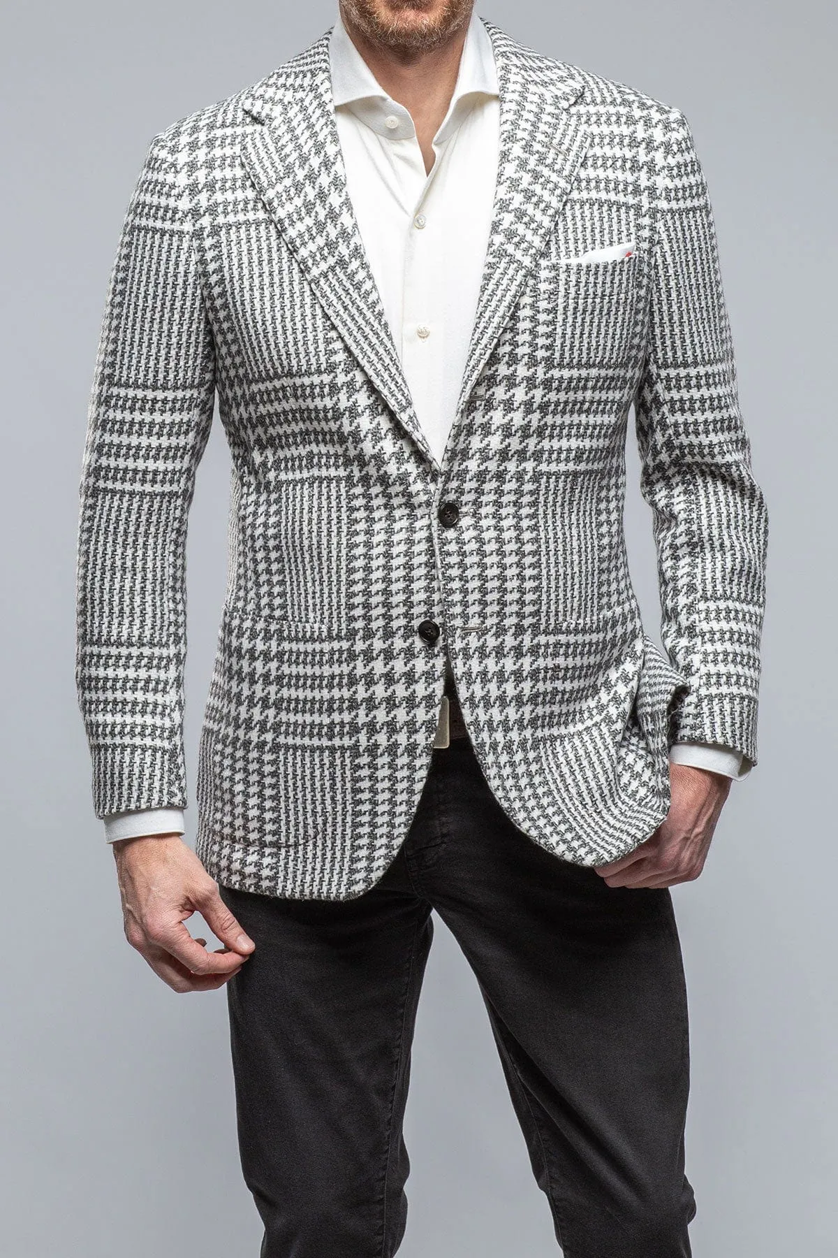 Grey Hanan Cashmere Sport Coat