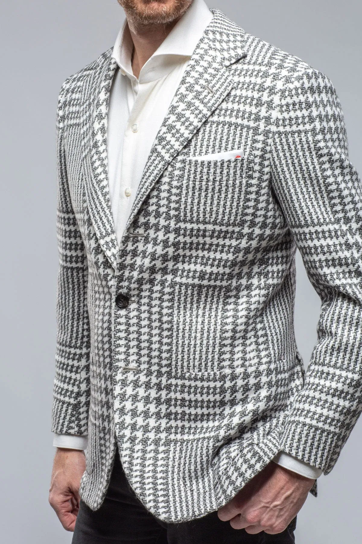 Grey Hanan Cashmere Sport Coat