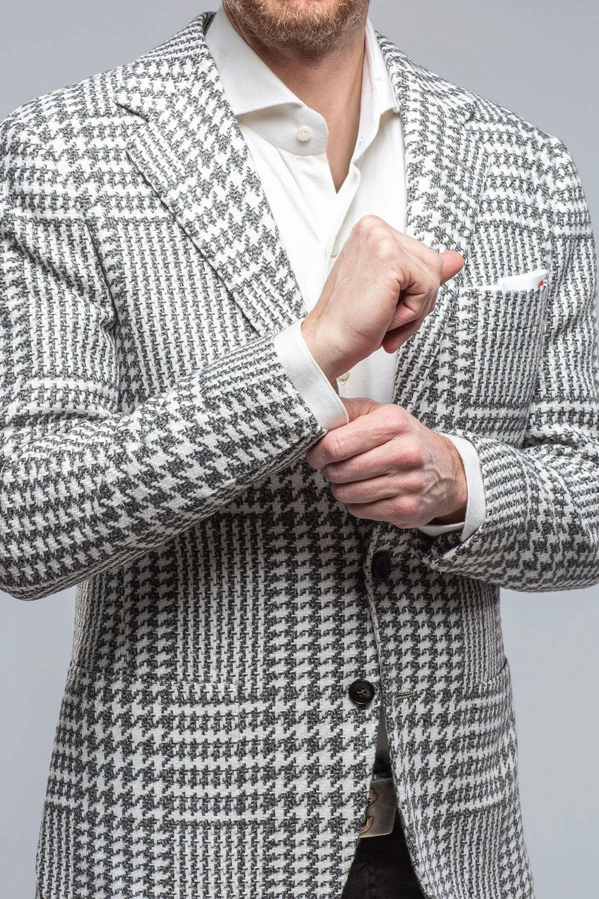 Grey Hanan Cashmere Sport Coat