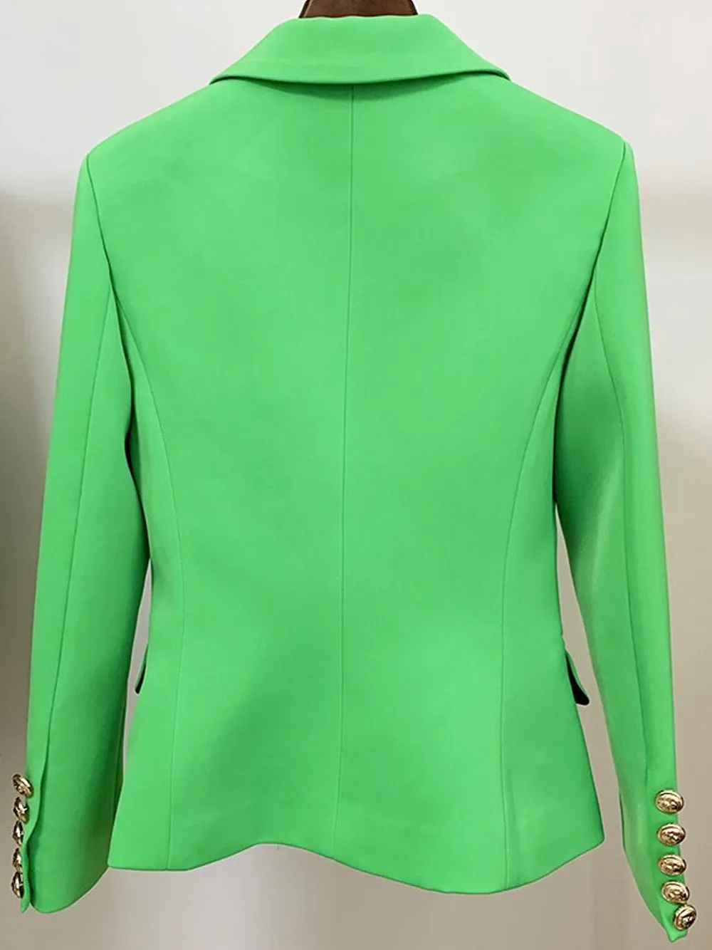 Hunter Green Double Breasted Blazer