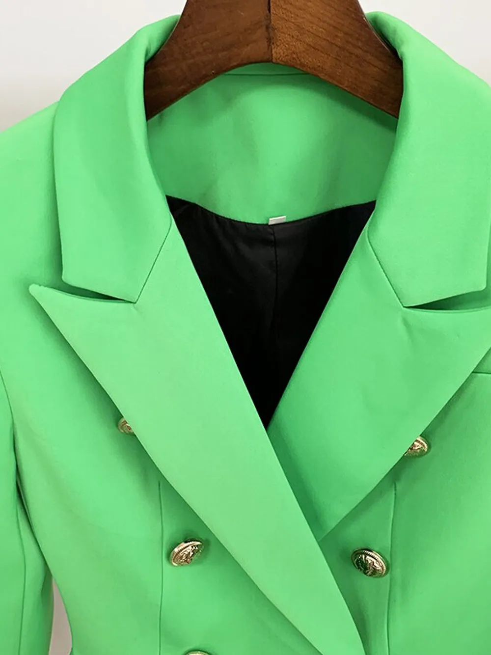 Hunter Green Double Breasted Blazer