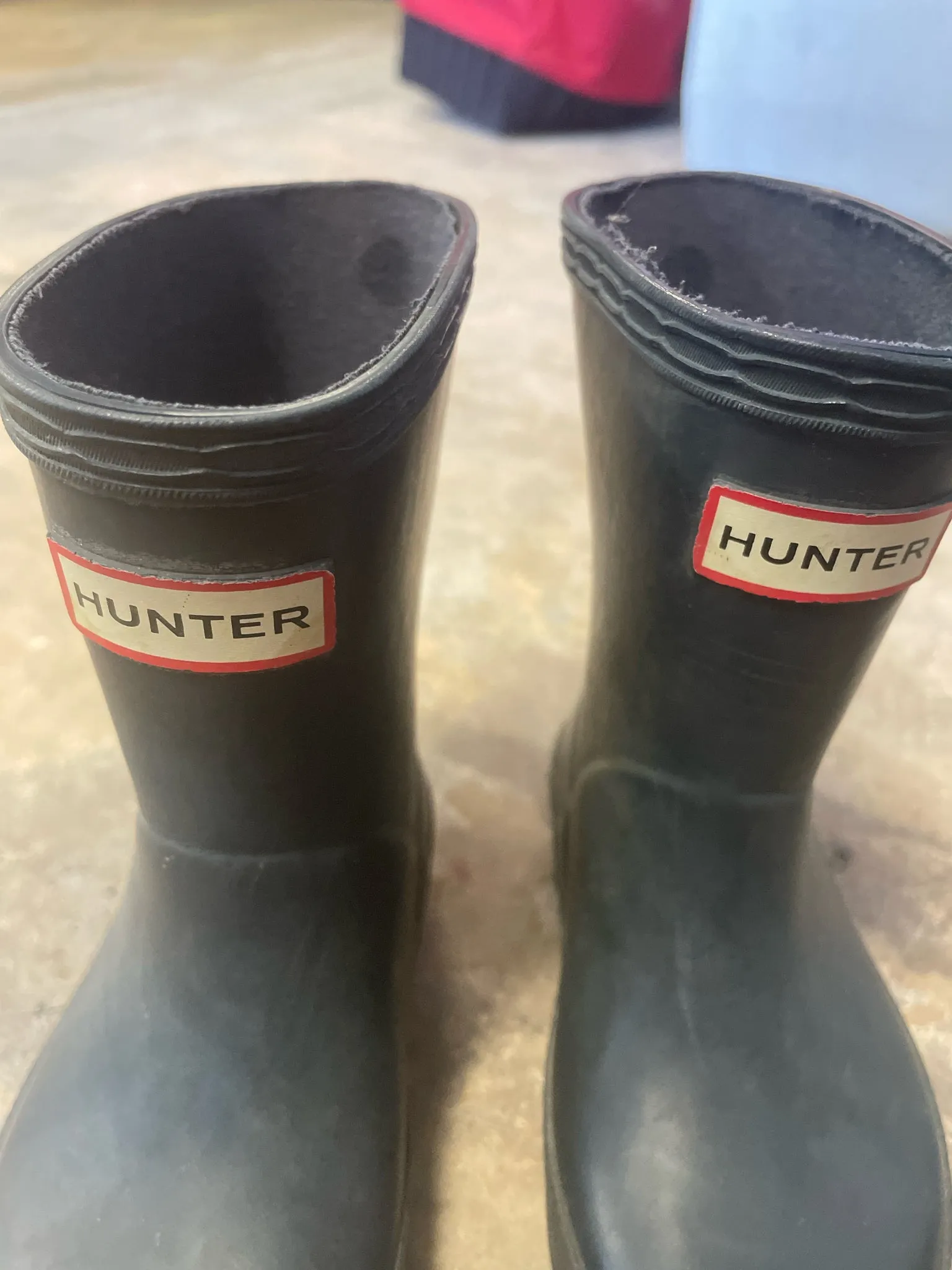 Hunter Kids' Rain Boots Size 5