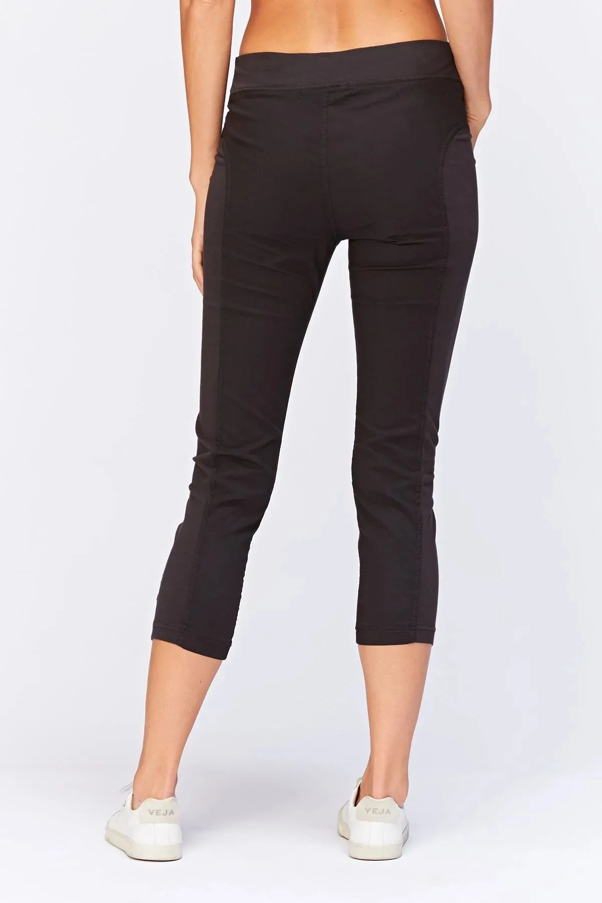 Jetter Crop Legging - Black