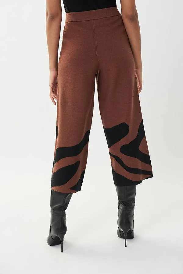 Joseph Ribkoff Animal Jacquard Pant