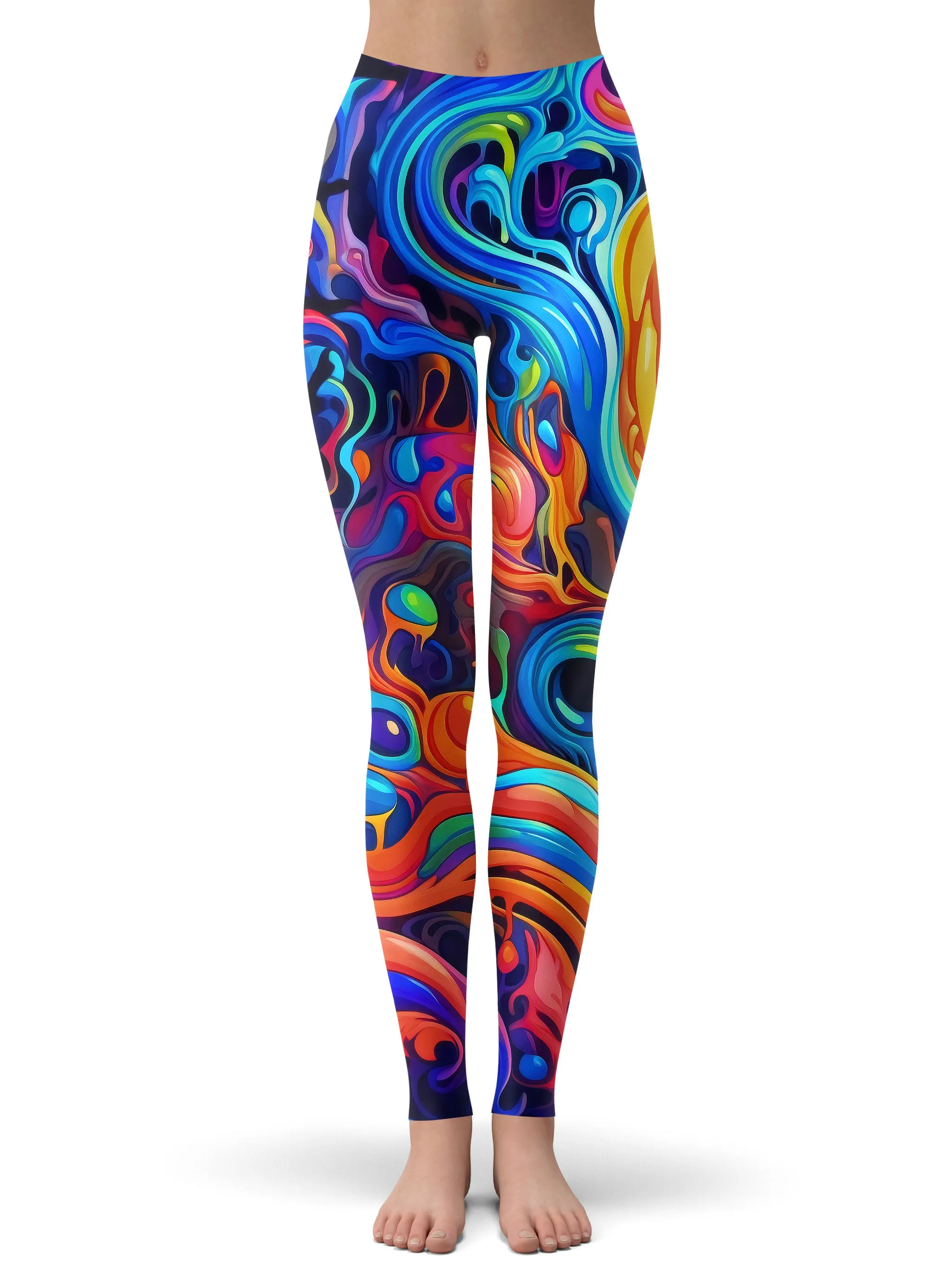 Candy Swirl Matching Hoodie and Leggings Set