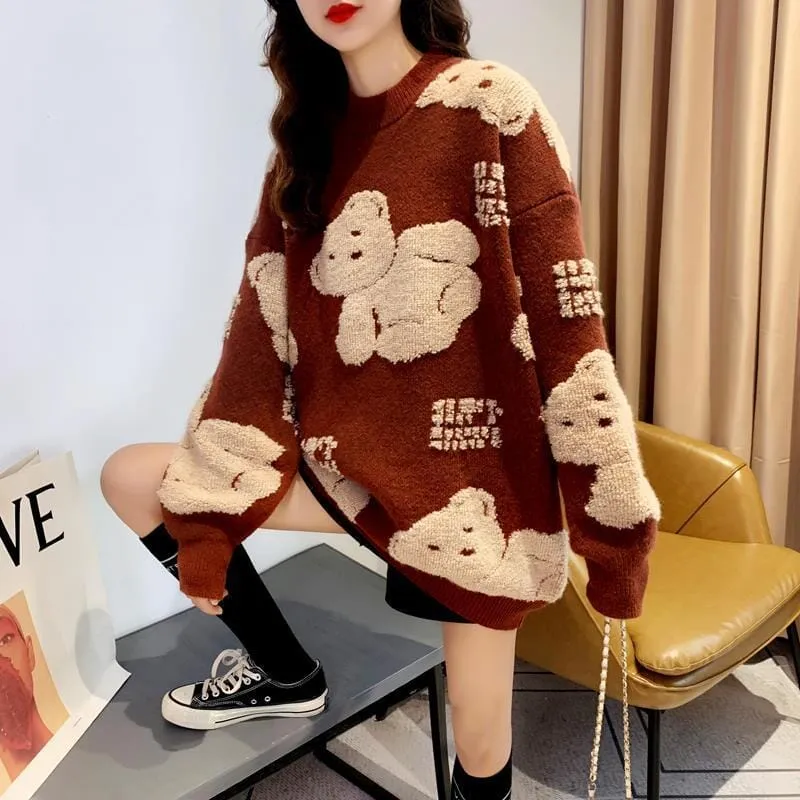 Kawaii Teddy Bear Sweater