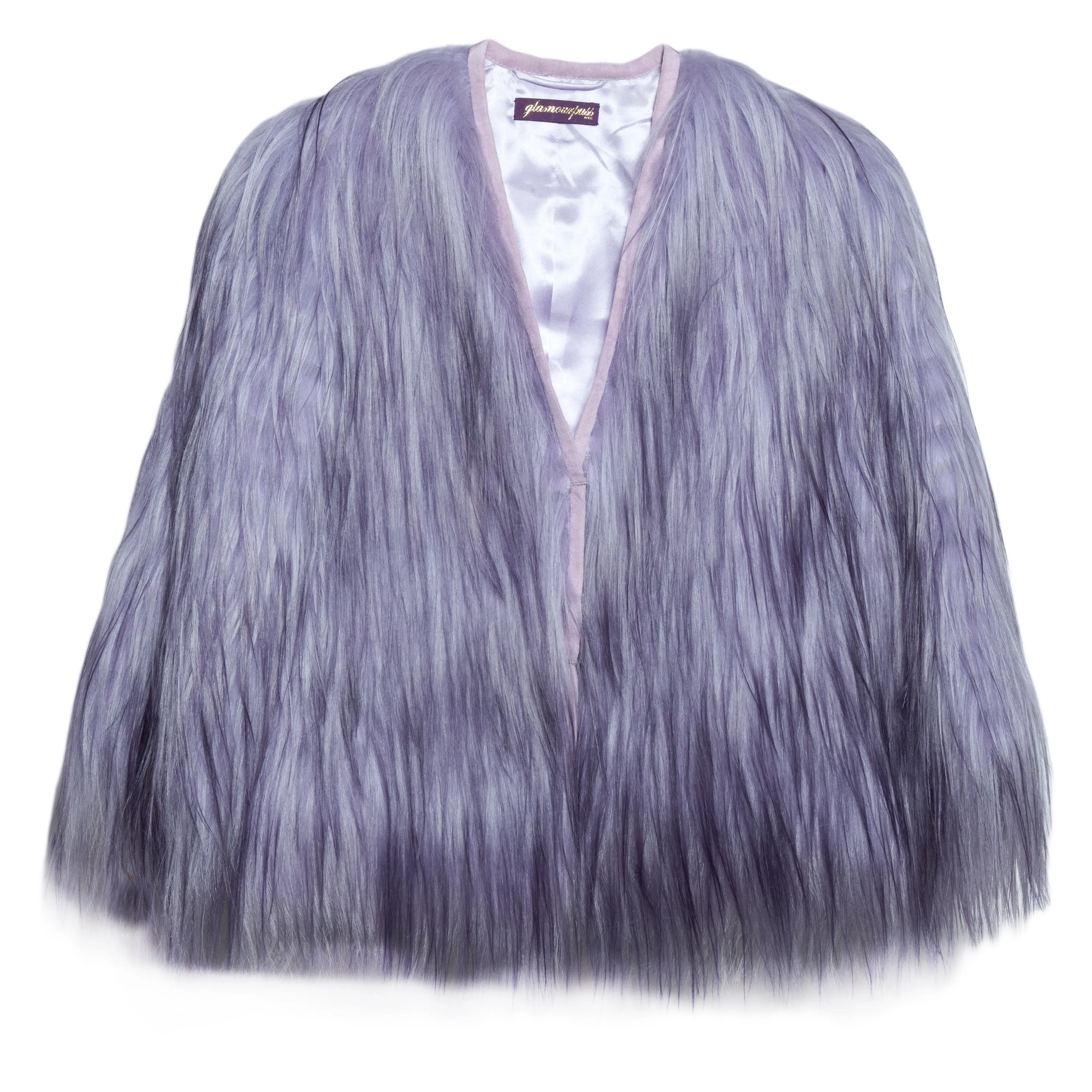 Lavender Faux Fur Coat