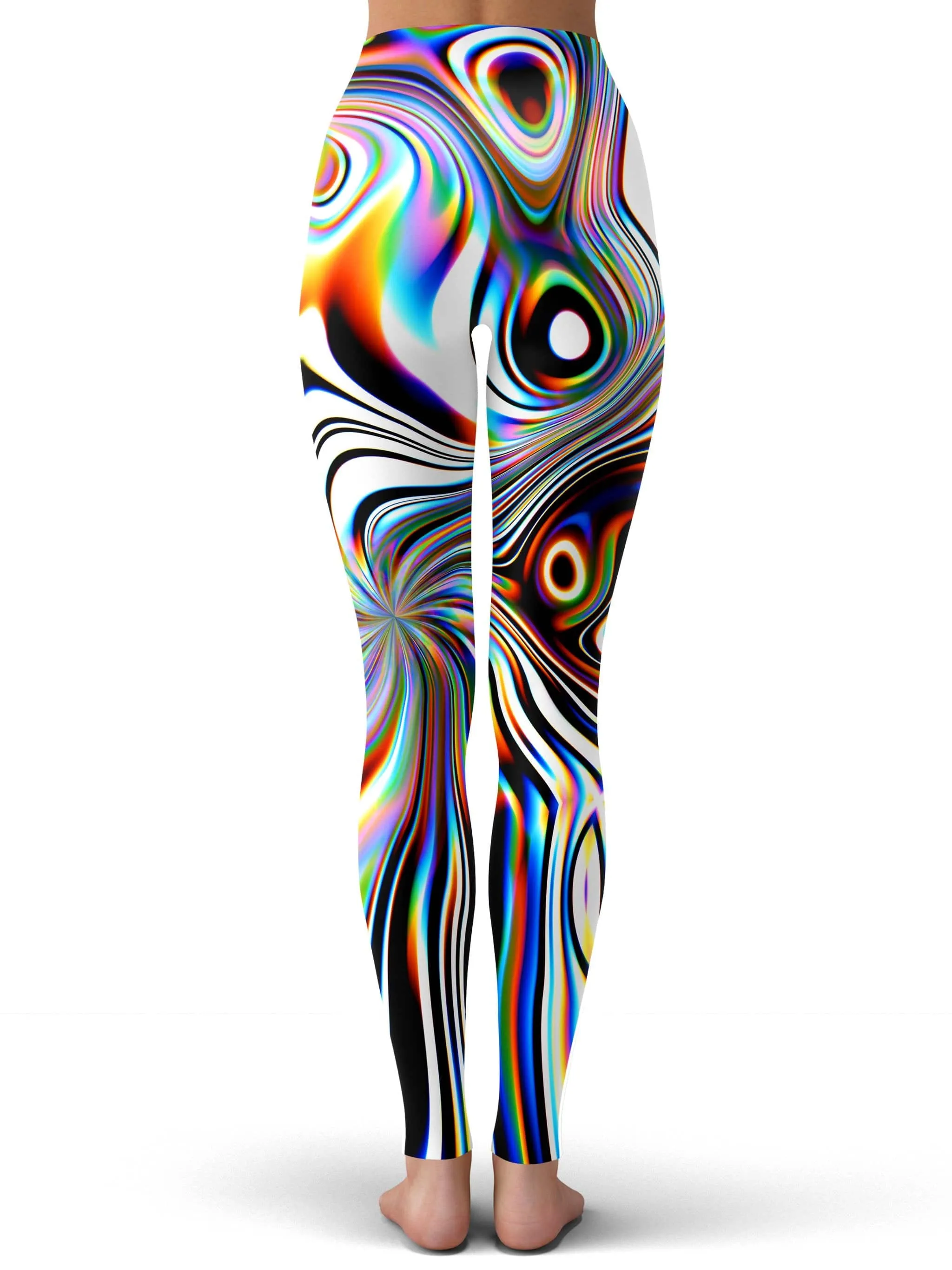 Leggings with Oil Aura