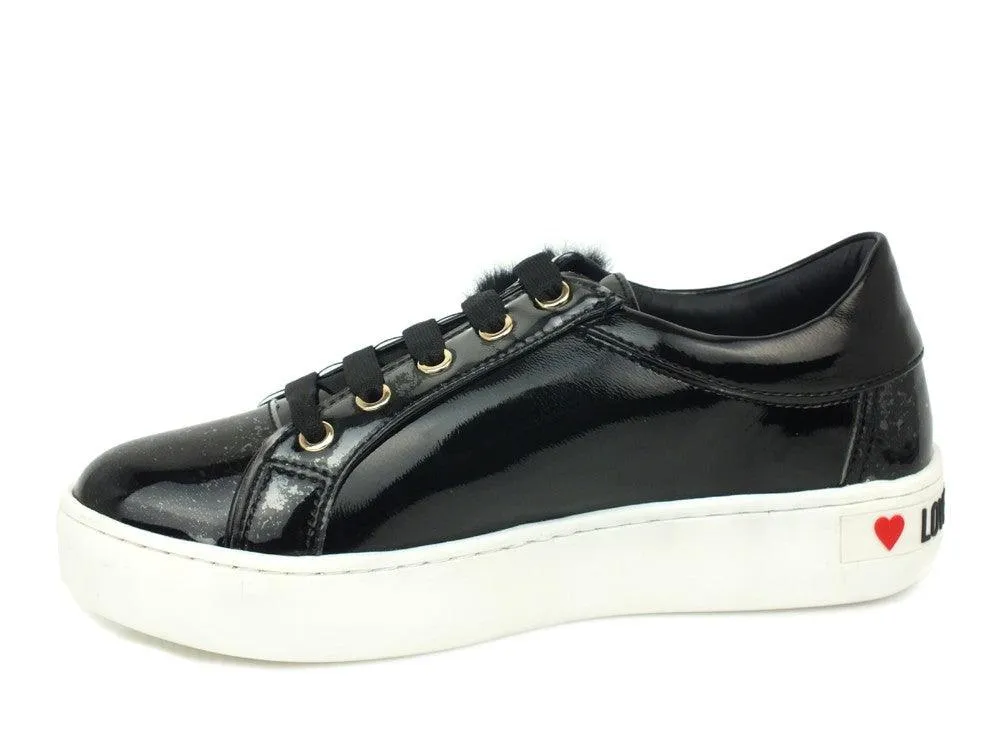 LOVE MOSCHINO Black Sneaker JA15313G06JE0000