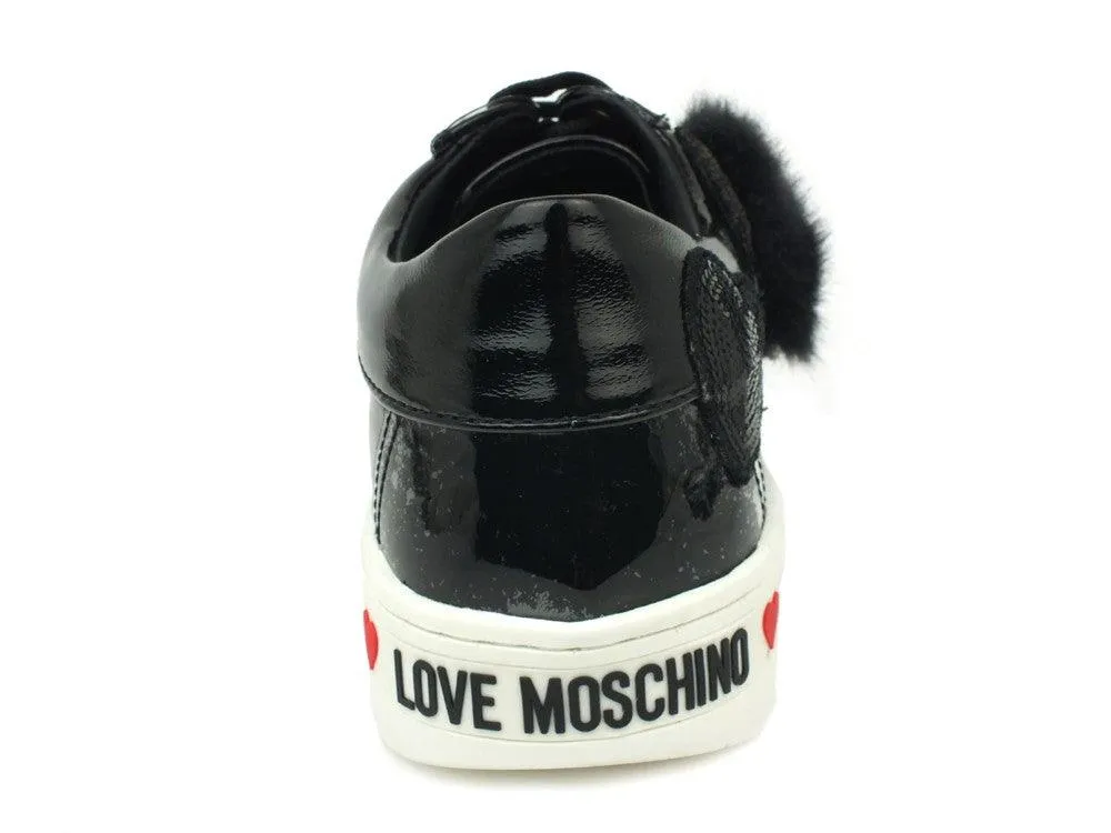 LOVE MOSCHINO Black Sneaker JA15313G06JE0000