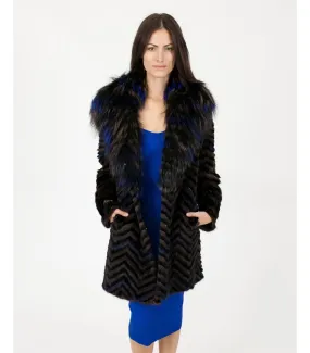 Luxurious Mink, Fox, Rex Stroller Coat at FurSource.com