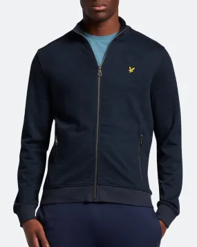 Dark Navy Lyle Scott Slub Track Jacket