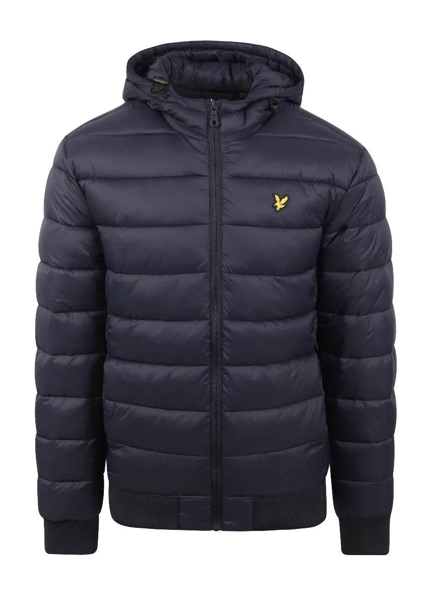 Lyle Scott Wadded Quilted Jacket Dark Navy