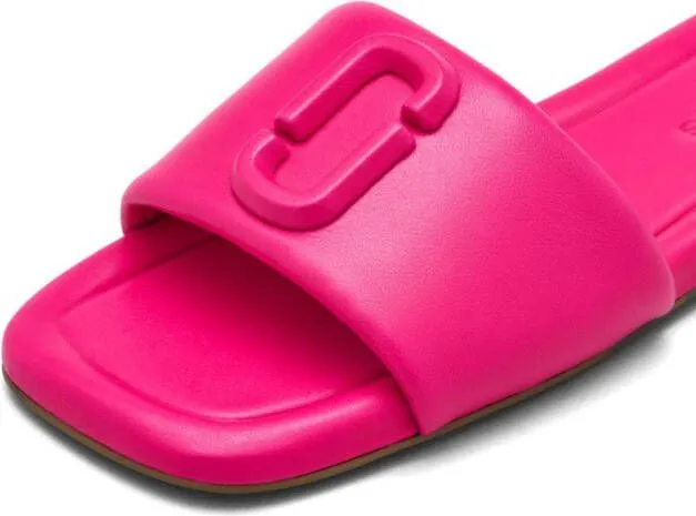 Marc Jacobs J Marc Pink Leather Sandals