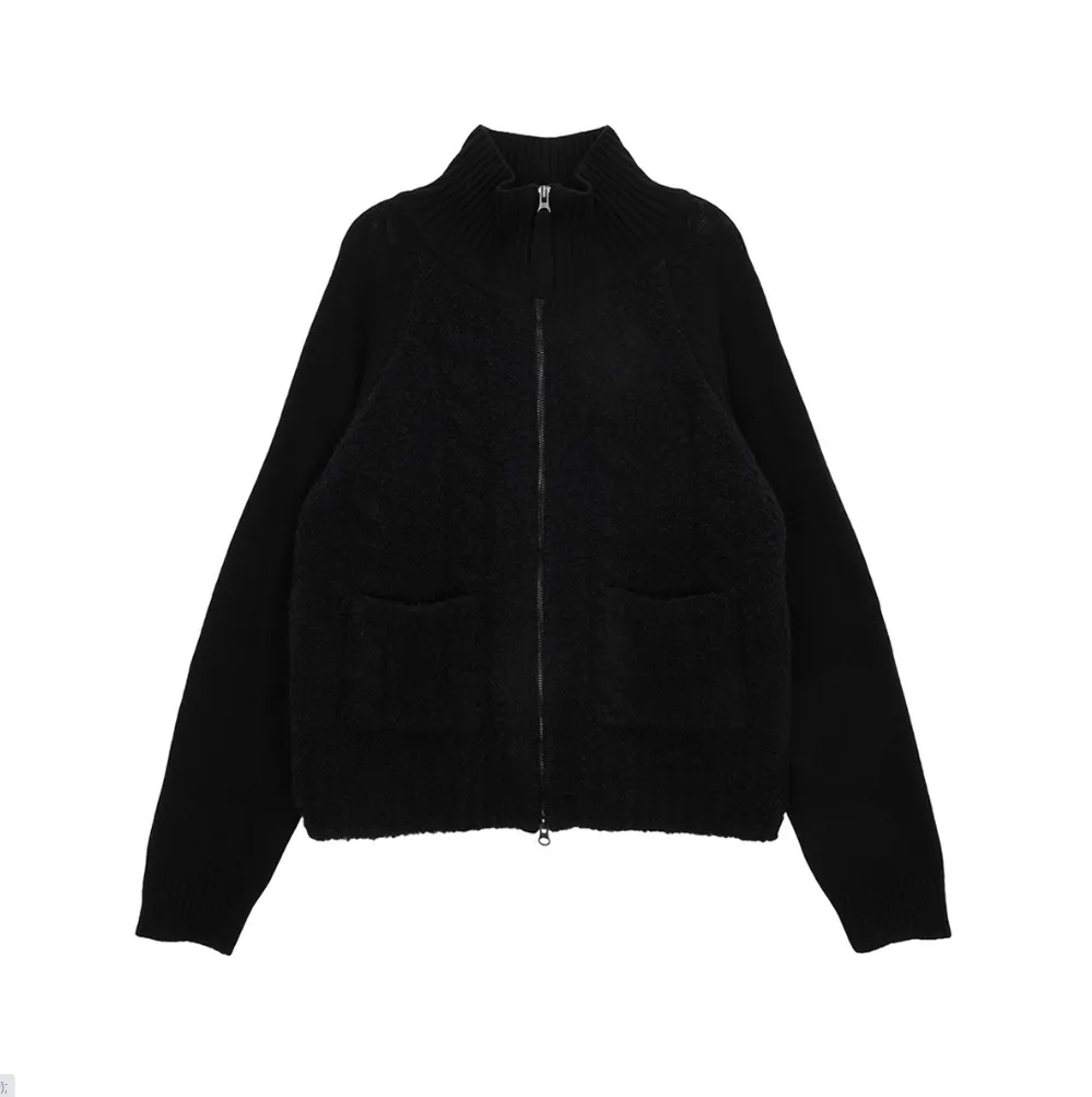 Matin Kim Casual Style Street Style Cardigans Logo