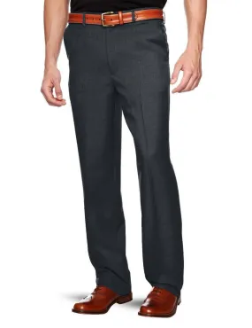 Men's Charcoal Grey Elastic Waist Pants